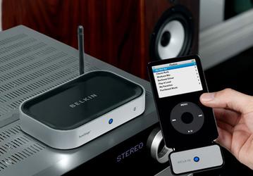Belkin TuneStage II обеспечивает подключение iPod по Bluetooth