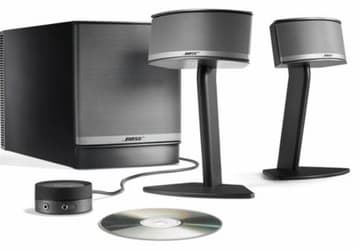 Bose Companion 5 – трехкомпонентная система объемного звучания с USB-подключением