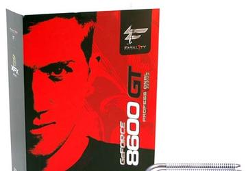 Серию XFX Fatal1ty пополнила быстрая карта на базе NVIDIA GeForce 8600 GT
