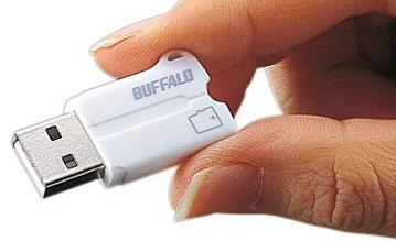 «Микро-микро»: устройство для чтения и записи карт памяти Buffalo Micro microSD USB Reader