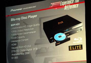 Pioneer Introduces One Of World's First Blu-ray Disc Players