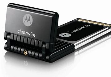 Clearwire выпускает свою первую, быструю PC Card для WiMAX