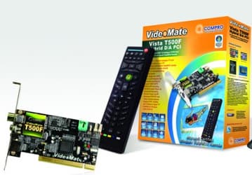 Compro: гибридные TV-тюнеры VideoMate Vista U2800F и T500F