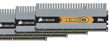 Corsair вот-вот представит 8-ГБ наборы модулей DDR2 с малыми задержками