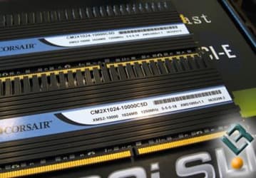 Corsair: пока самые быстрые модули памяти в мире - Dominator PC2-10000