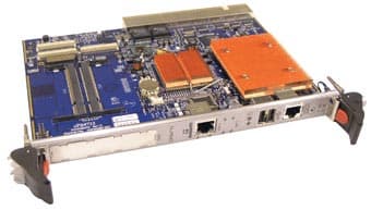 На плате CompactPCI вполне можно разместить двухъядерный процессор Intel Xeon