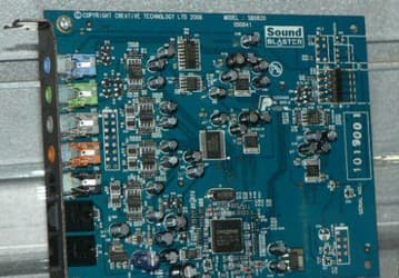 Фото дня: звуковая карта Creative X-Fi с интерфейсом PCI Express