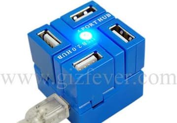 USB-концентратор в кубе
