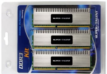 Super Talent Launches 6GB and 3GB DDR3-2000 Kits 