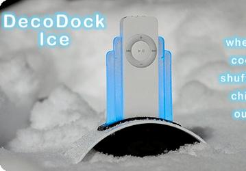 DecoDock Ice – вариация на тему Рождества и iPod shuffle