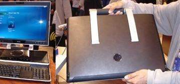 Dell XPS M2010 - новый меганоутбук с огромным 20,1" экраном