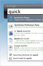 Google Desktop позволяет производить поиск по локальным документам