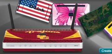 D-Link прелагает пользователям украсить домашнее сетевое оборудование