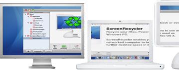 ScreenRecycler расширяет рабочий стол за счет второго компьютера
