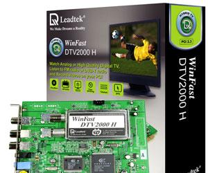 Leadtek Presents WinFast DTV2000 H Hybrid
