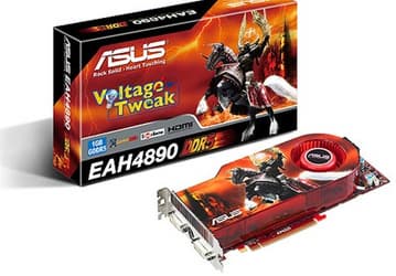 Повысив напряжение питания, ASUS смогла увеличить производительность 3D-карт серии EAH4890