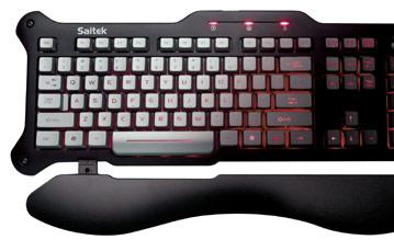 Saitek Eclipse Red – клавиатура для геймеров или для врачей?