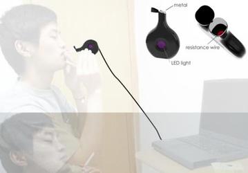 E-lighter - USB-зажигалка для курящих компьютерщиков 