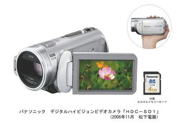 Panasonic Debuts World's First AVCHD Cameras