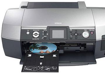 Домашний фотопринтер Epson Stylus Photo R340: в России