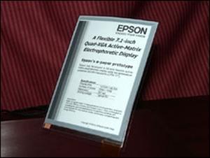 Электронная бумага Epson: формат A6, разрешение QXGA