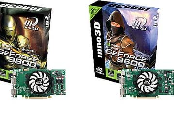 Inno3D GeForce 9 E-Save — игровые карты с заботой об окружающей среде   