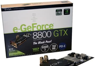 eVGA e-GeForce 8800 GTX BlackPearl - форсированный видеоадаптер с водяным охлаждением