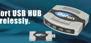 Gefen показывает решение Wireless USB, в котором использована технология ExtremeUSB