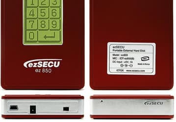 IOTEK оснащает корпус для 2,5-дюймового винчестера сенсорным экраном для ввода пароля