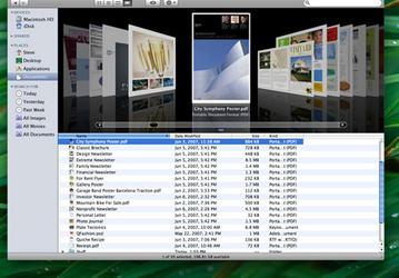 В Leopard будет существенно обновленный рабочий стол и Finder