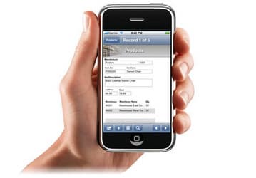 FMTouch позволяет работать с БД FileMaker в iPhone 