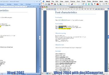 docXConverter поможет работать с документами DOCX на Mac