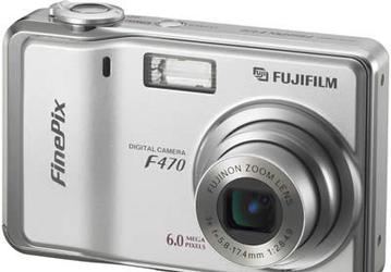 FinePix F470 и FinePix V10 - две стильные новинки от Fujifilm