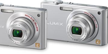 Компактные 8-Мп камеры Panasonic Lumix DMC-FX55 и DMC-FX33 с «ширкоугольным зумом» 
