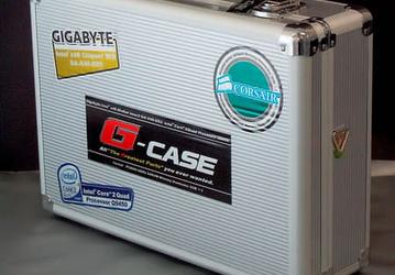G-CASE: чемоданчик-мечта оверклокера, включающий Core 2 Quad Q9450 и кое-что ещё