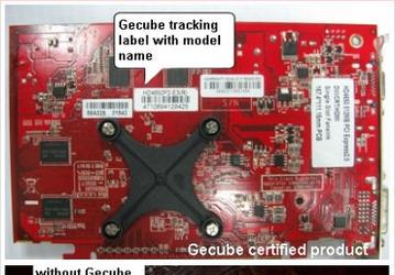 GECUBE предупреждает о подделках серии Radeon HD 4000