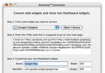 Amnesty Generator 0.8 beta сохраняет в Dashboard ролики YouTube