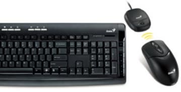Genius TwinTouch 750e Laser — беспроводные клавиатура и мышь