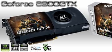 Inno3D выпустила пару карт на GeForce 9800GTX, одна из которых — с разгоном