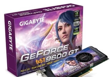 Фото и характеристики графического адаптера Gigabyte GeForce 9600GT