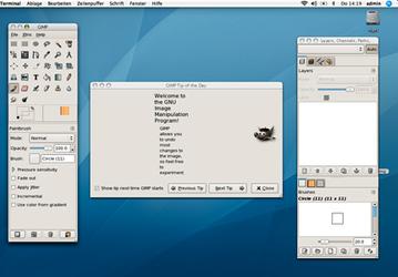 GIMP: в OS X без X11