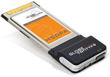 Карта Option GlobeTrotter HSDPA - 1,8 Мбит/с для ноутбуков в сети HSDPA
