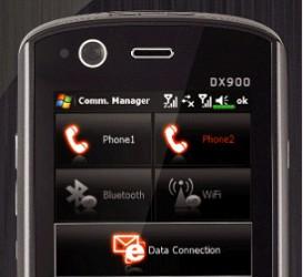 Коммуникатор с поддержкой двух SIM-карт Glofiish DX900 — в России