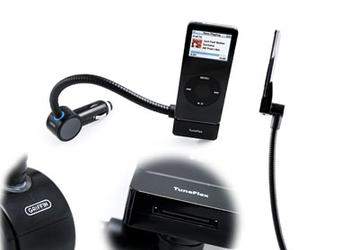 TuneFlex — новый автомобильный кредл для iPod nano