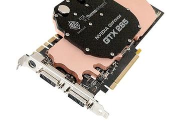 BFG GeForce GTX 285 H2O ThermoIntelligence — разогнанная и бесшумная версия GeForce GTX 285 с водоблоком