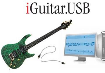 Гитара с интерфейсом USB