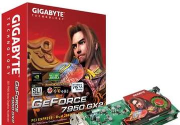 GIGABYTE GeForce 7950GX2: GX2GV-3D1-7950-RH официально