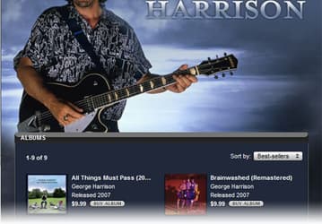 В iTunes появилась музыка Джорджа Харрисона