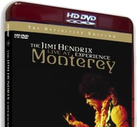 Концерт Джимми Хендрикса в Монтерее — на HD DVD