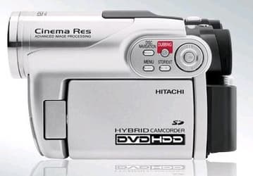 Hitachi Hybrid DVD+HDD - первые гибридные видеокамеры